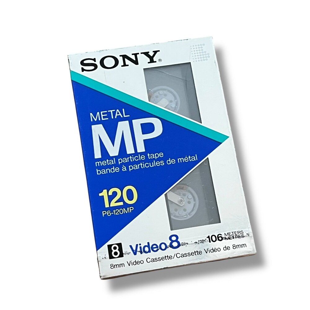 Sony 120 Min 8mm Metal MP Standard Video Cassette